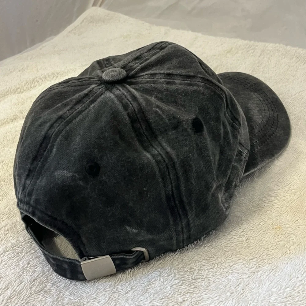 Salt Lake City Embroidered Cotton Dark Grey Adjustable Cap